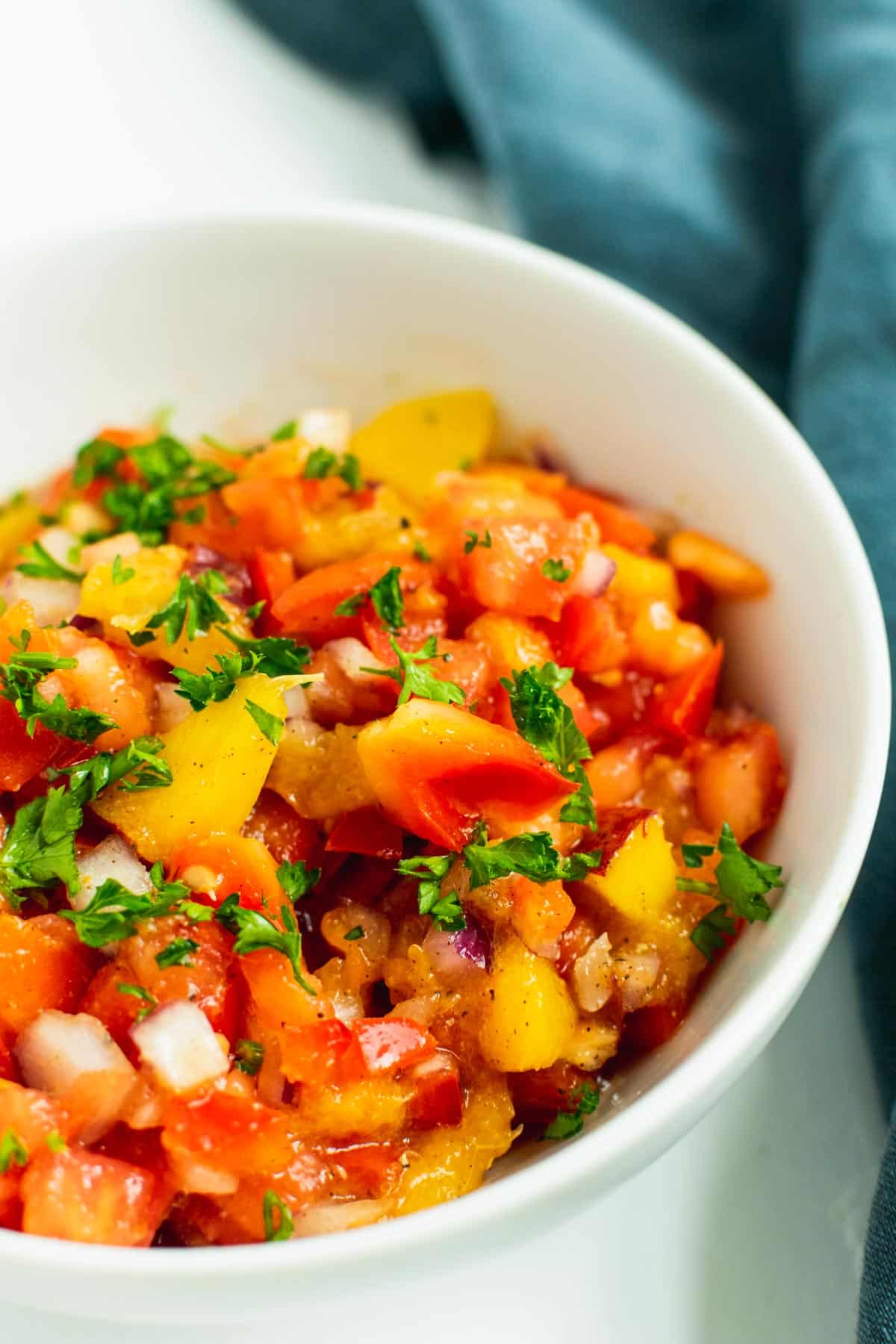 Peach Salsa Sticks Scratch Kitchen