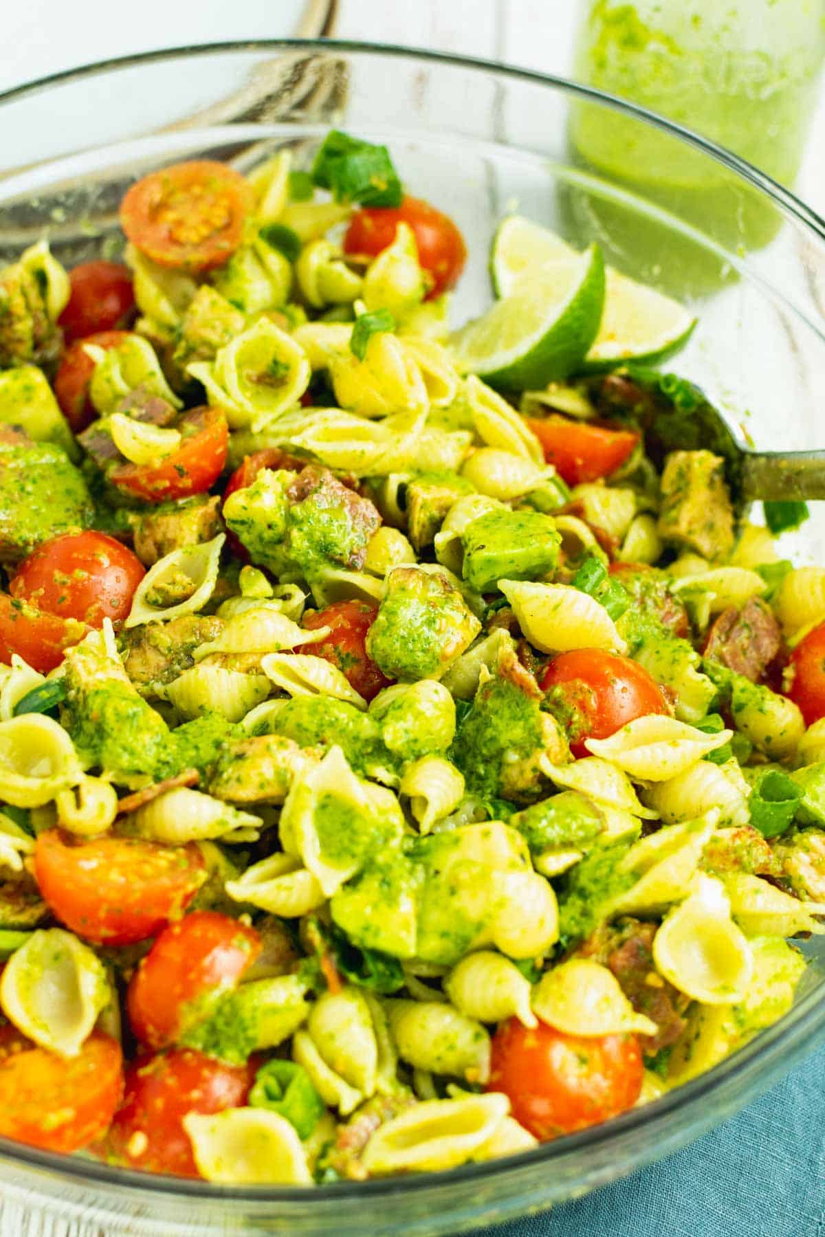 Cilantro Lime Pasta Salad Sticks Scratch Kitchen