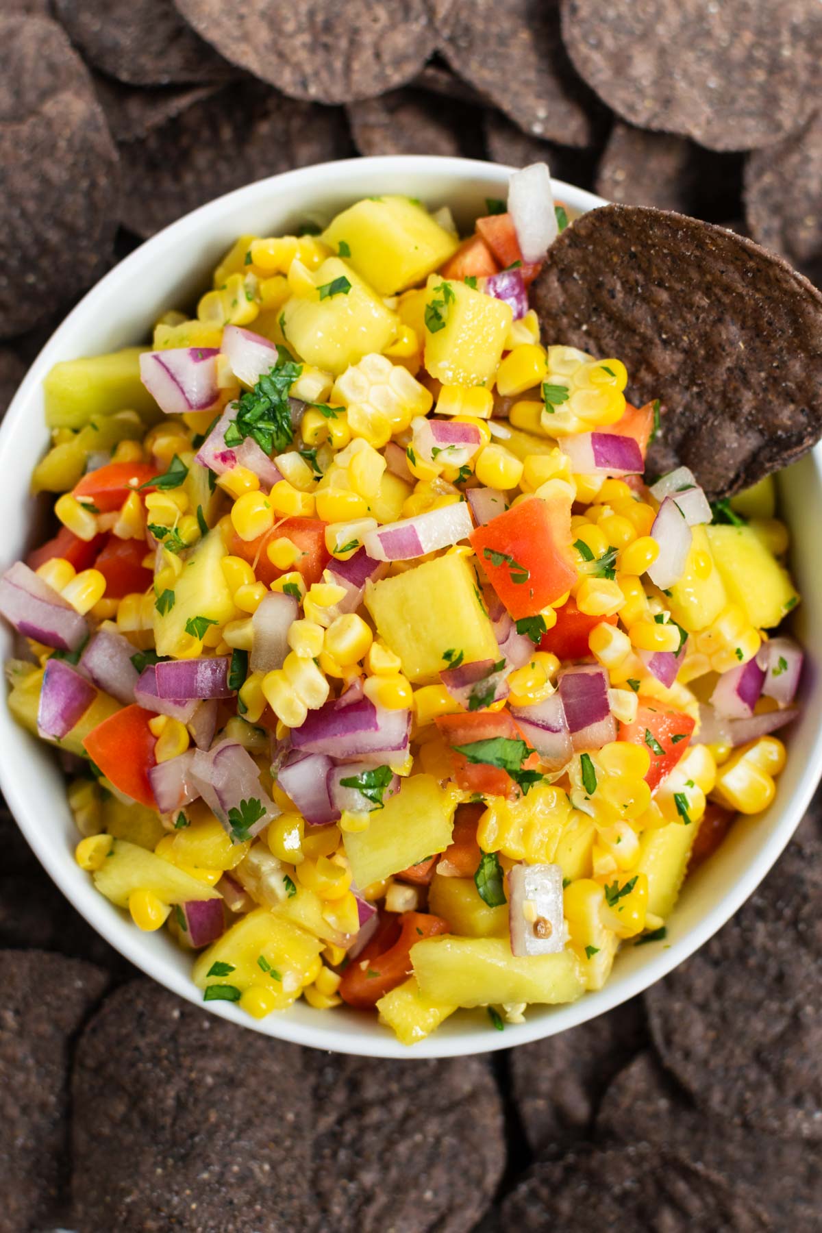 Mango Corn Salsa - Sticks Scratch Kitchen